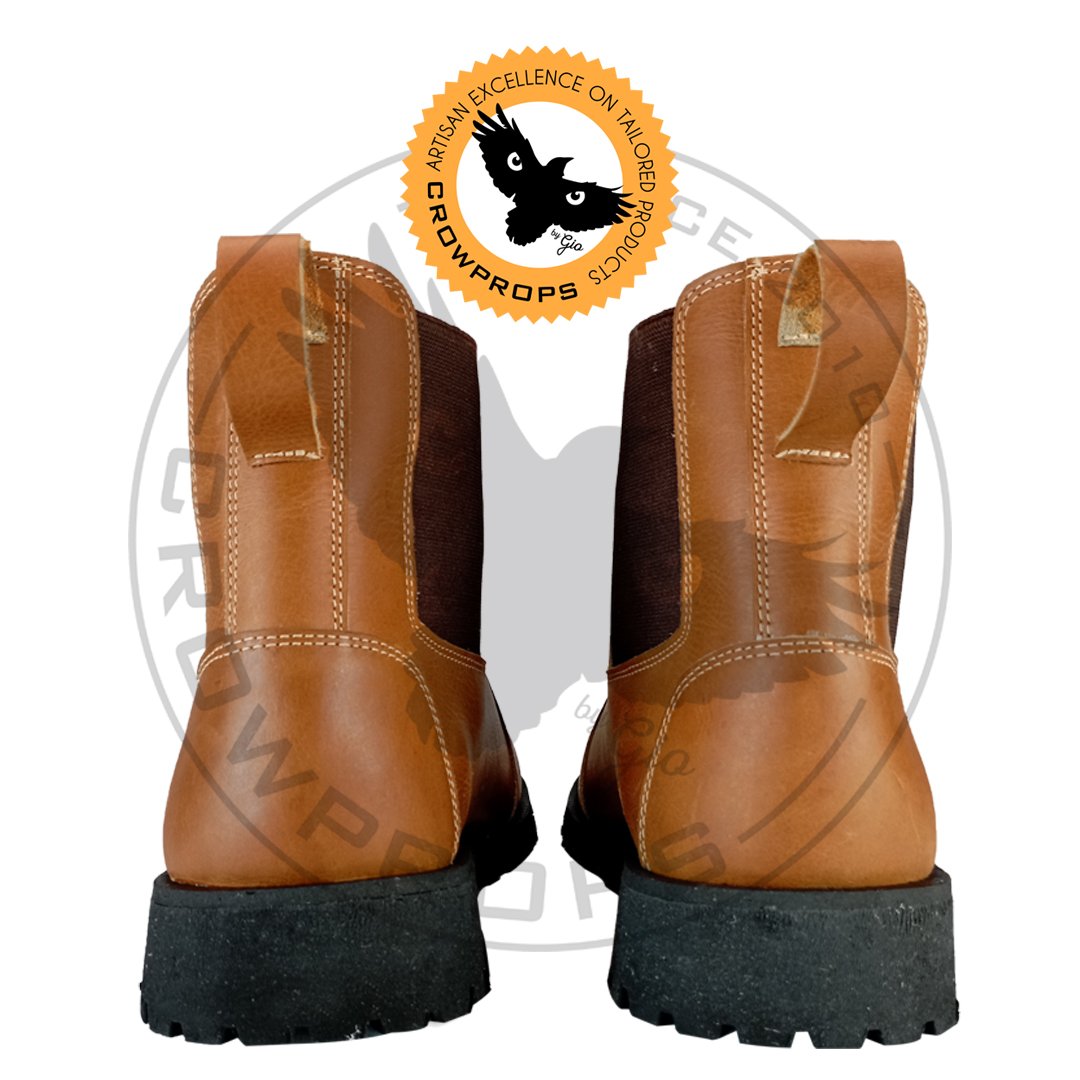Shore Orca Brown Short Boots | CROWPROPS
